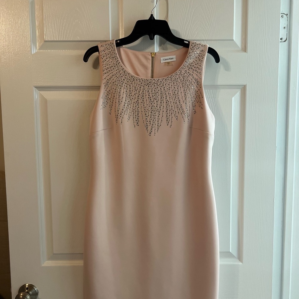 Calvin Klein pink dress